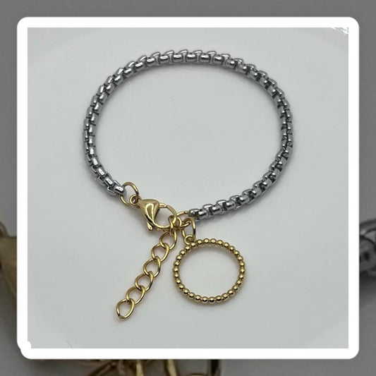 Pulsera dos tonos